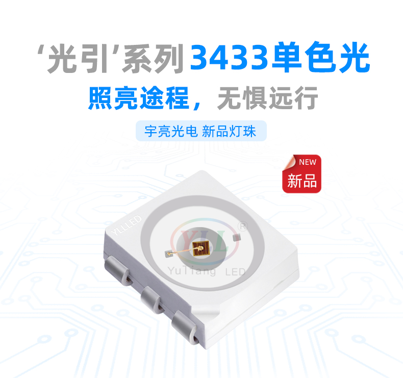 超車到左轉(zhuǎn)向燈亮？3433貼片LED燈珠,汽車燈